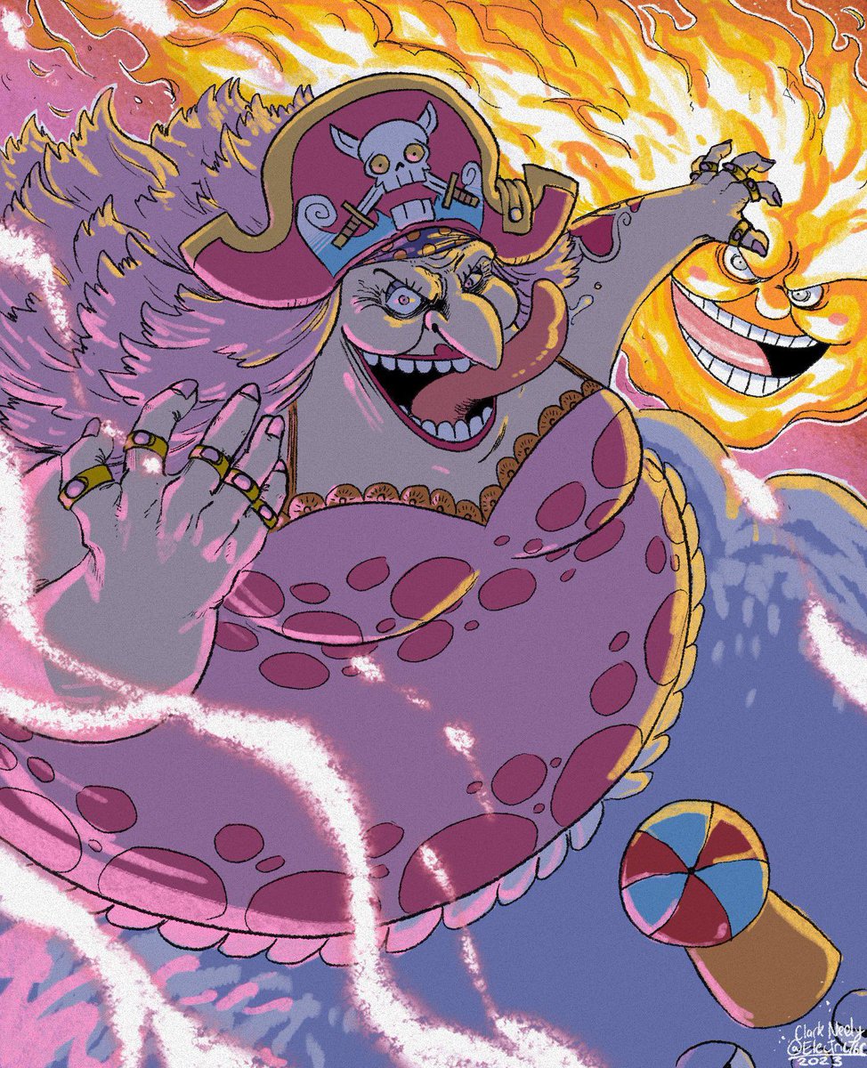 Big Mom is so cheeks…

She gets rocked by Sanji, King, Lucci, and Yamato. She should not be in any conversations with the likes of any top teir
