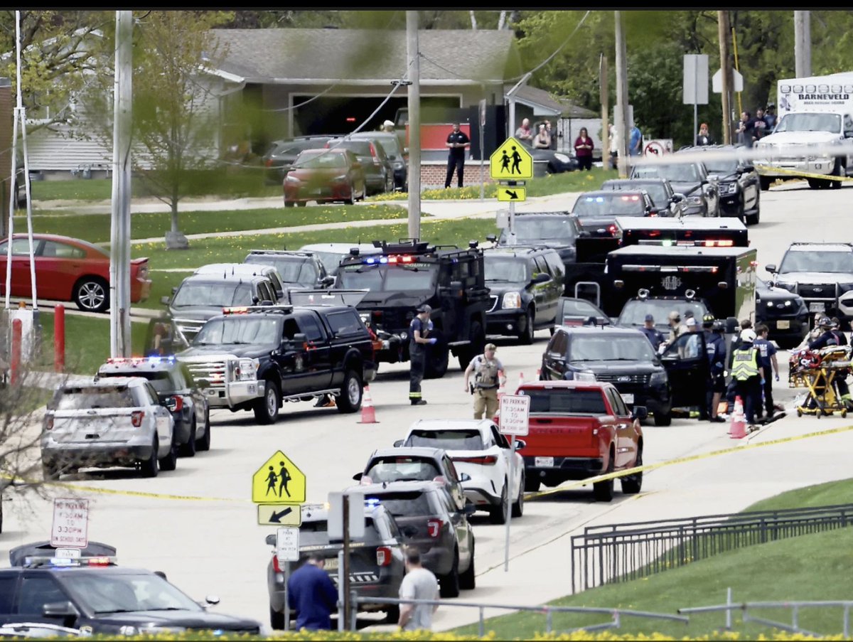 The shooter was 'neutralized' quickly and did not gain access to the school. This incident in Mount Horeb is an example of a strong response from police and civilians. The school district went into lockdown and used social media to update the public while allowing law…