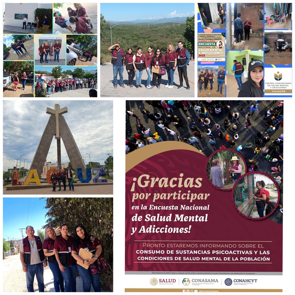 #Comunicado I Finaliza levantamiento de la Encuesta Nacional de Salud Mental y Adicciones

¡Muchas gracias a todas las personas que nos abrieron la puerta!

#ENASAMA
#CONASAMA
#CEPTCA
#CECOSAMACLN
#NosCuidamos
#PorLaSaludMental
#Prevención
Llama #LineaDe_LaVida al 800 911 2000.