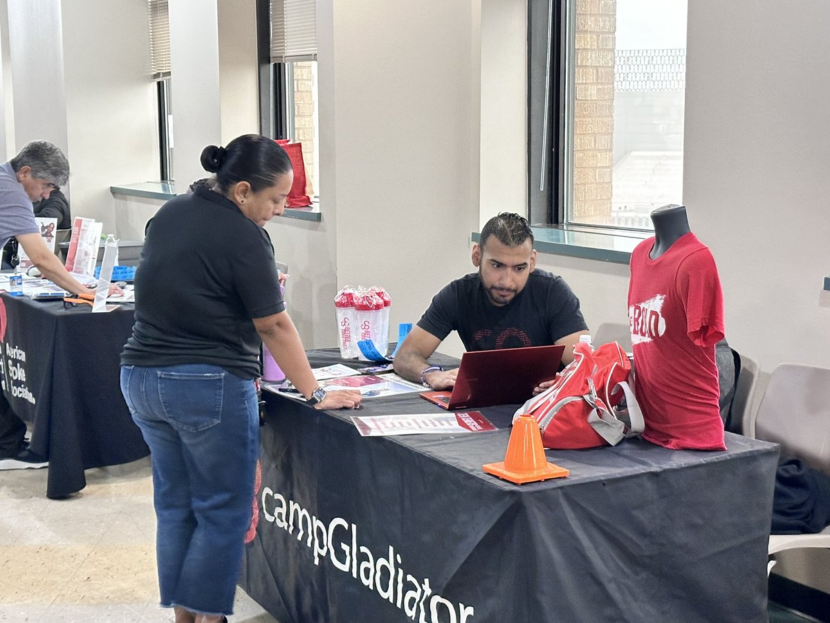 Hosted a Health & Wellness Fair today. Such an amazing turnout! Vendors shared information with our employees and offered specials for them to utilize. #MentalHealthAwarenessMonth #healthandwellness #MentalHealthMatters #MentalWellness @LifeAtATT @campGladiator