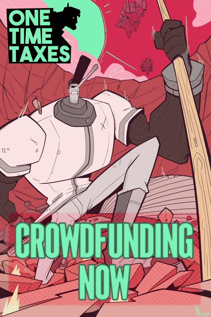 ONE TIME TAXES INDIEGOGO IS LIVE!! LINK IN THE TWEET BELOW!!!