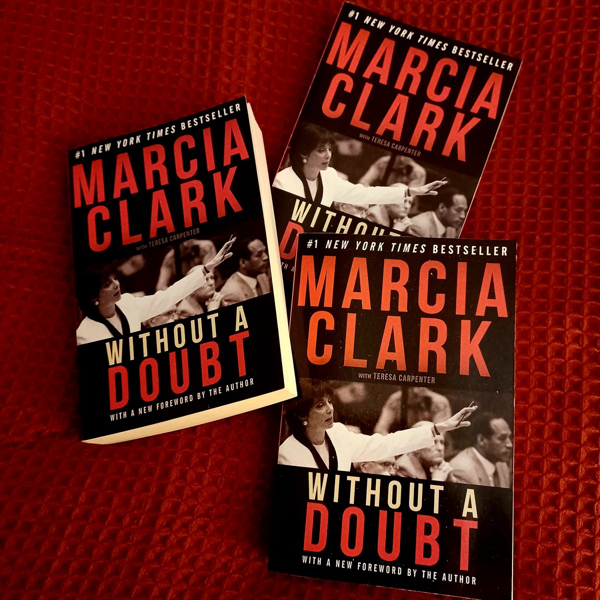 Restocked-- because I always like to have at least two or three (or ten) of these on hand! 😍📚 #MarciaClark #WithoutADoubt