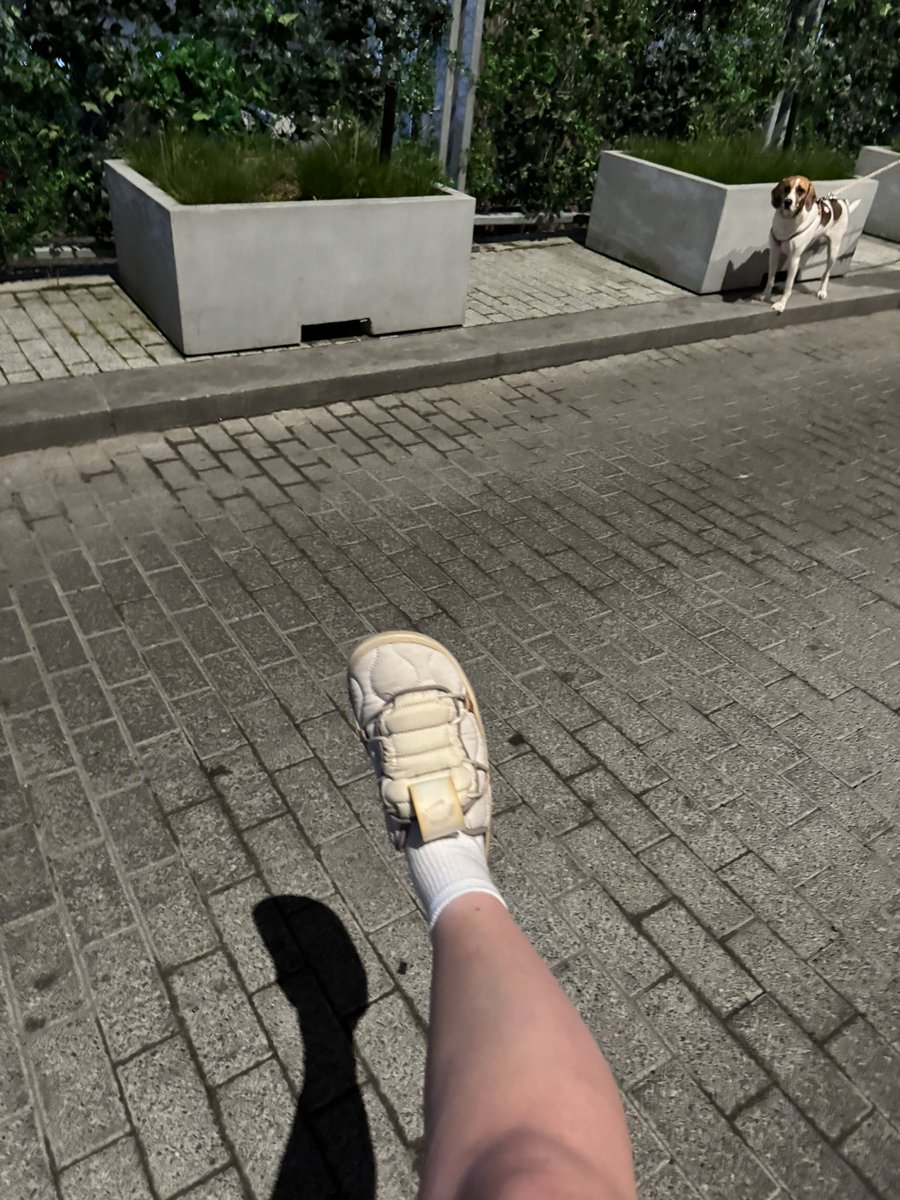 My friend was making fun of my shoes and called them “moon sandals” 

And now I think they’re even cooler than when I first got them 🌕🩴