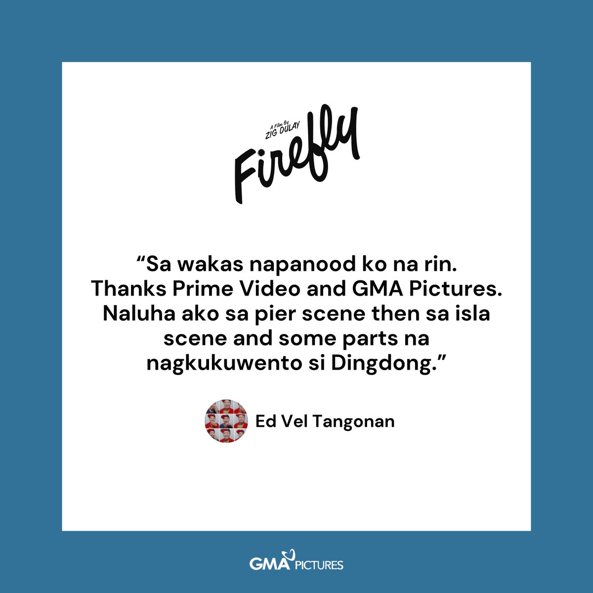 “MAS MABUTI PANG MAIYAK SA PIER SCENE KESA SA MALING TAO.”

Ano ba kasi ‘yang pier scene na ‘yan??? 🥹🥹🥹

‘Firefly’ now streaming on Prime Video worldwide! 

#FIREFLY #FireflyMovie