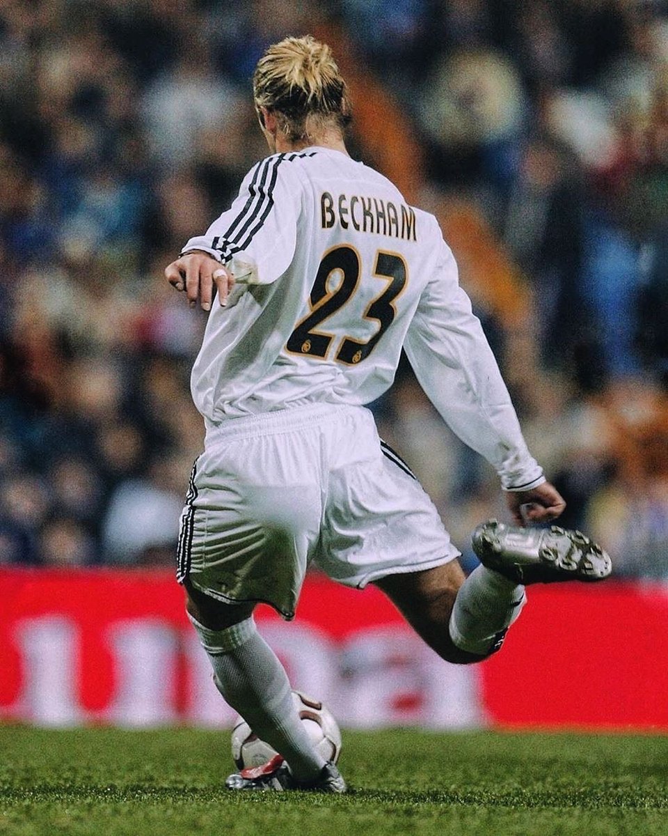 Bend it like Beckham. 💫