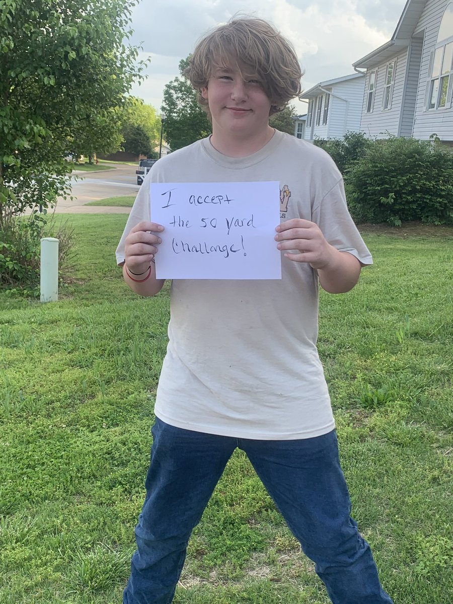 It brings me great joy to share with you the news of a new addition to our family. Please join me in welcoming Wyatt of Festus, MO to our fold! Wyatt has stepped up & accepted our 50 yard challenge .By embracing this challenge, he has shown us that he is committed to making a…