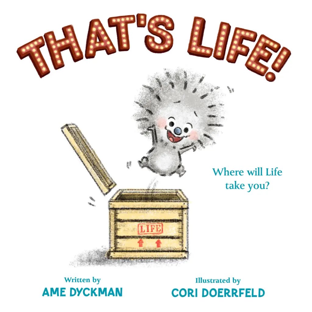 HAPPY #MAY, EVERYBODY! Need a #gift for #graduation, a #birthday, #retirement, or any big milestone in life? 🎁 May I suggest… ⭐️THAT’S LIFE!⭐️ Text by me Art by @CoriDoerrfeld @LittleBrownYR Idioms, giggles, and a BEAUTIFUL ending! 🦋! THANKS for considering! ❤️! #kidlit
