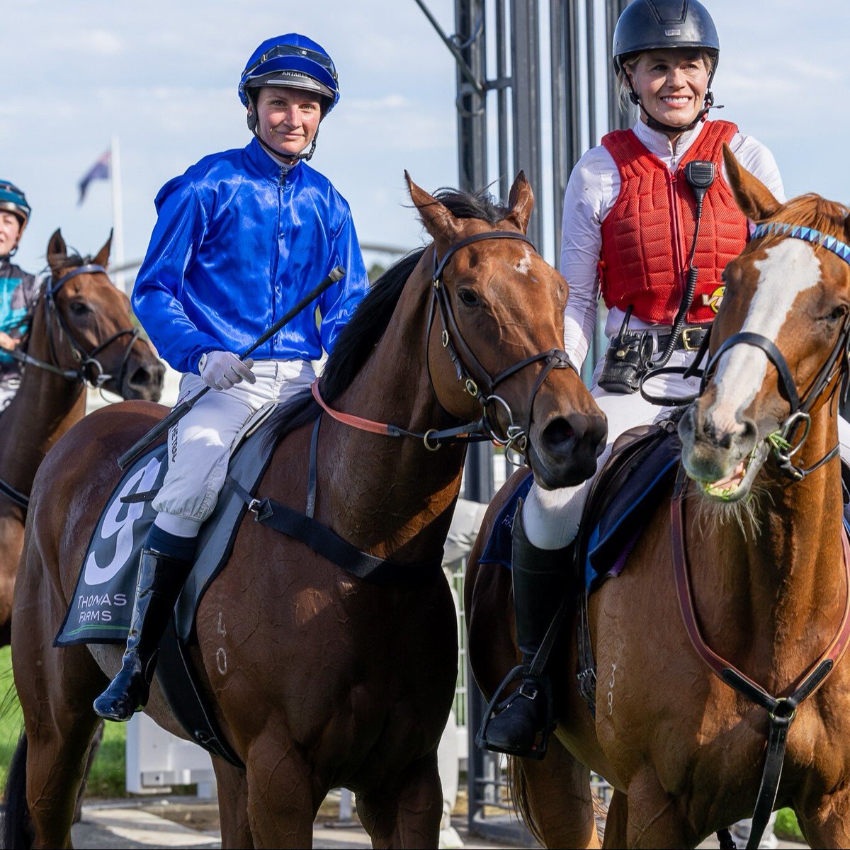 Jamie Kah 🤝 Benedetta @jamieleekah07 gets the ride on @WarrenRacing's Benedetta in the $1m Group 1 Goodwood next Saturday, who looks to continue her good form after placing 3rd in the G1 Sangster. READ MORE | bit.ly/4b21Usq