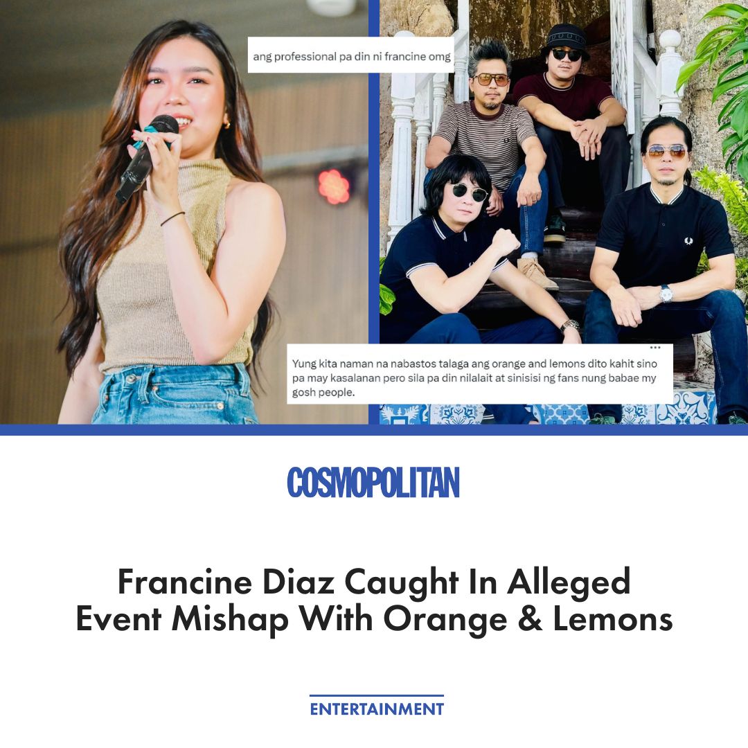 It seems that netizens have conflicting thoughts on #FrancineDiaz's recent guesting at a local event. FULL STORY: bit.ly/4dnNwvT