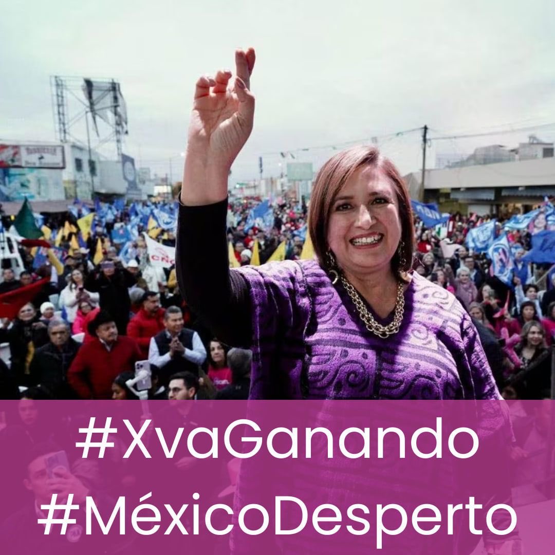 #MéxicoDespertó

#XvaGanando