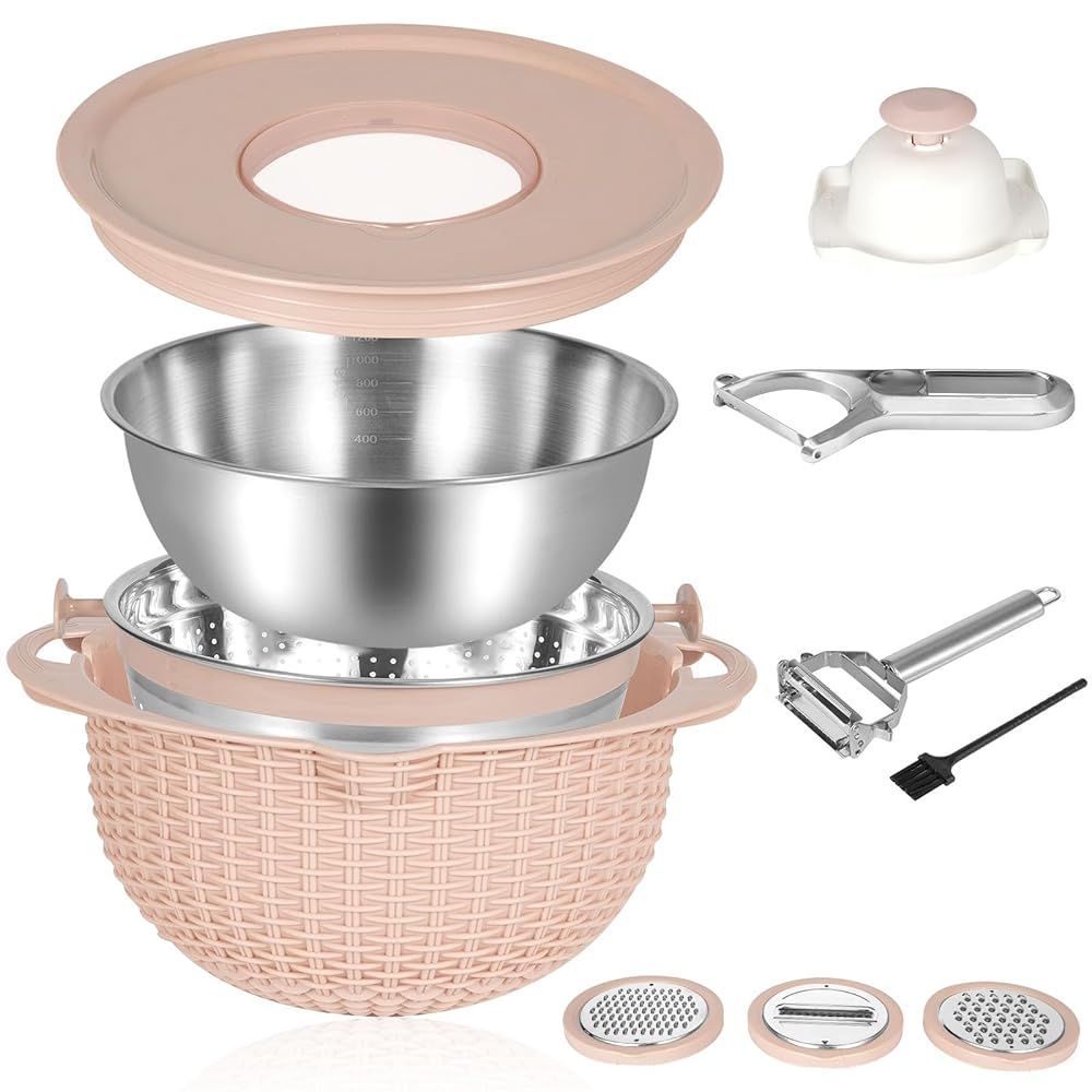 8-in-1 Kitchen Multifunctional Strainer Set for $20.00, reg $39.99! -- Use Promo Code 50EPS3NB fkd.sale/?l=https://amz…