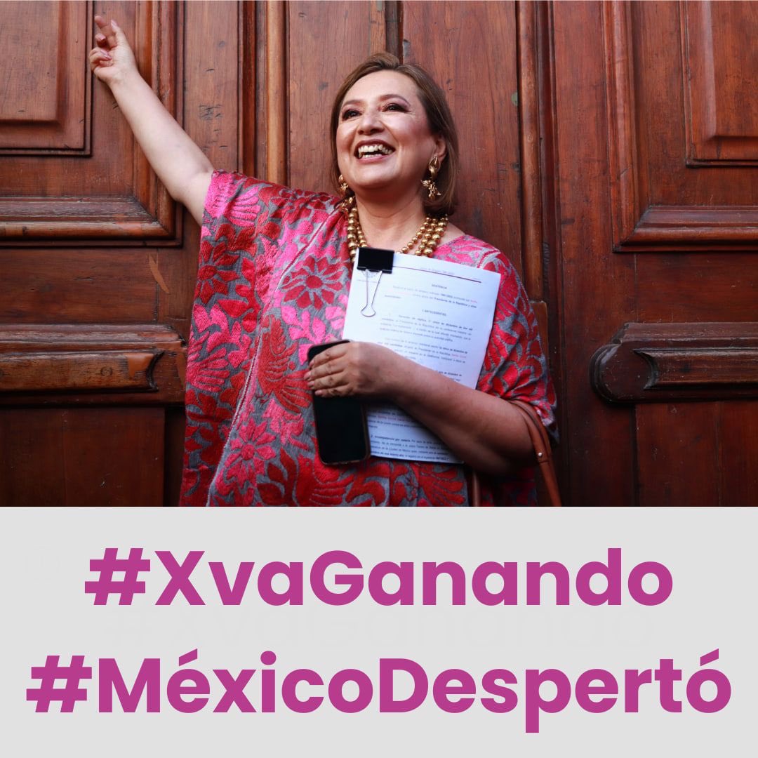 #MéxicoDespertó

#XvaGanando