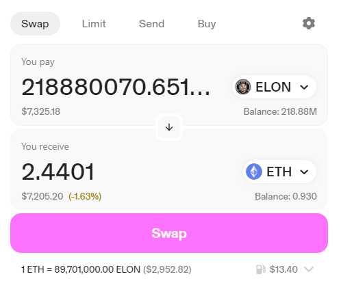 sparadri's tweet photo. You can claim $ELON worth of 7000$ https://t.co/OVhbrfFPmU https://t.co/VULd0GV2Mi