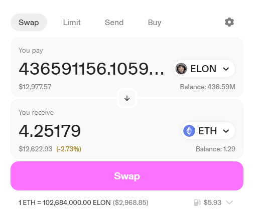 sparadri's tweet photo. You can claim $ELON worth of 13000$ https://t.co/OVhbrfFPmU https://t.co/q1OXOSAVaw