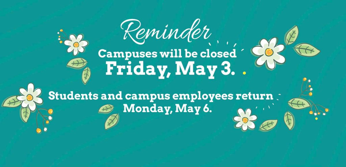 Don’t forget there is no school this Friday. Enjoy your long weekend! <a href="/AudelacruzDISD/">Audrey de la Cruz</a>