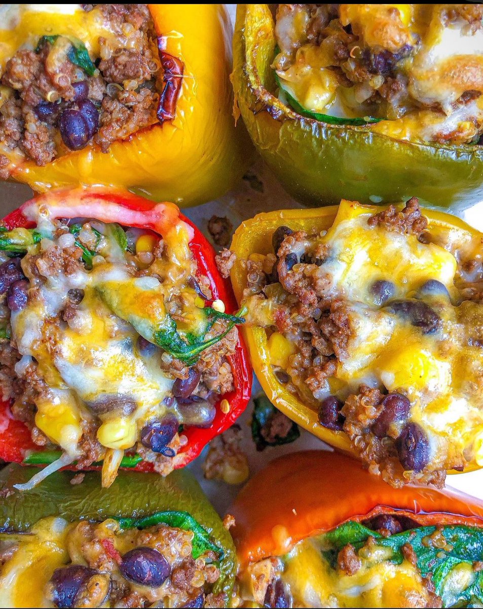 What do you stuff your bell peppers with?