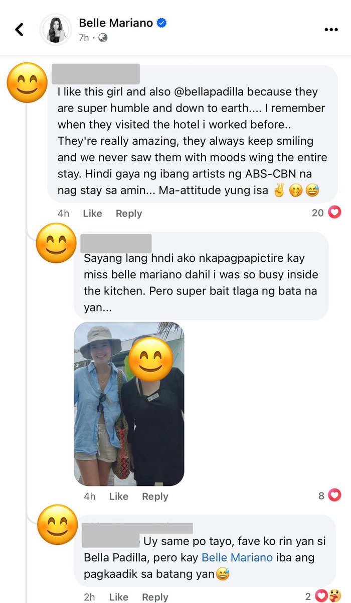 Saw this sa com sec ng post ni Belle ng kdrama pics nila. Always makes me kilig reading this. Truly worth to stan ang #DonBelle 🥰

#BelleMariano