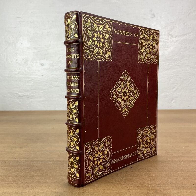 Chiswick Press The Sonnets of William Shakespeare George Bell & Sons 1901  ebay.com/itm/Chiswick-P…  #ad  📗
