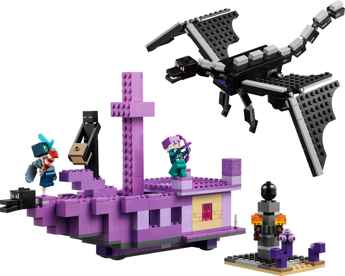LEGO has FINALLY perfected the Ender Dragon