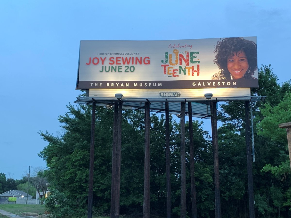 I'm on a billboard. @TheBryanMuseum