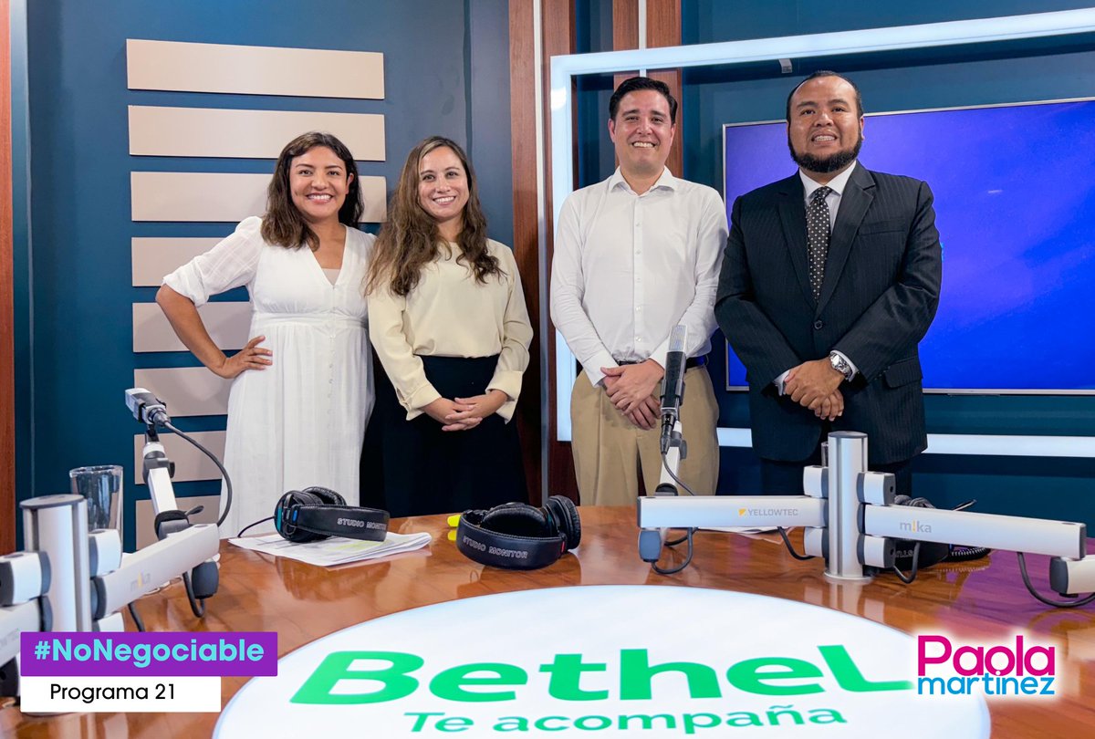 PaoMartinezOf's tweet photo. 📸 #Programa21 #NoNegociable
👉 El ABC de las contrataciones del Estado
✅ Con la participación del Abogado, especialista en contrataciones con el estado Eric Sotelo.
⏰ Lunes y viernes a las 5:30 pm
📻 Bethel Radio 100.1 FM
🎙️ Con Paola Martínez, Jorge De Lama e Isabel Soto https://t.co/WWrr5Yg8ul