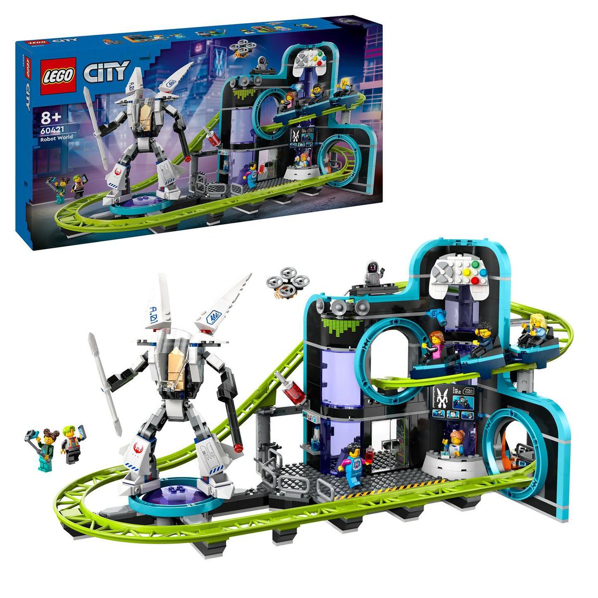 'LEGO EXO-FORCE HAS RETURNED IN LEGO CITY.' *LEGO City HEY commercial voice*