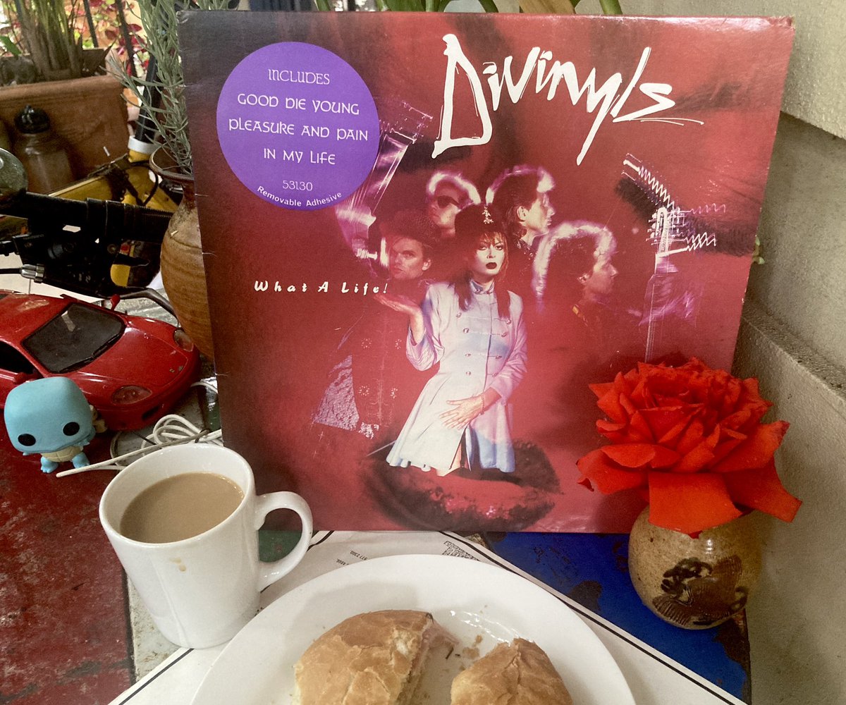 Today’s listening pleasure at Cafe de Foy, Divinyls - What a Life (1985). and what an album! This copy bought for me by a beautiful girlfriend of the past - I still have it