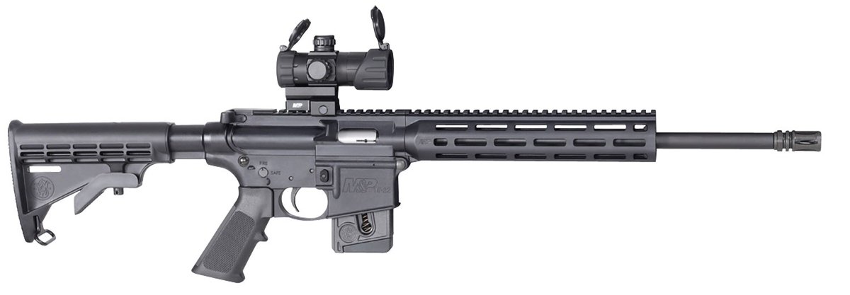 Smith & Wesson M&P15-22 wtih MLOK rail and red/green dot optic for $399 currently here: mrgunsngear.org/3QtGU5w

Review is up on the channel 🦅

#training #22LR #AR15