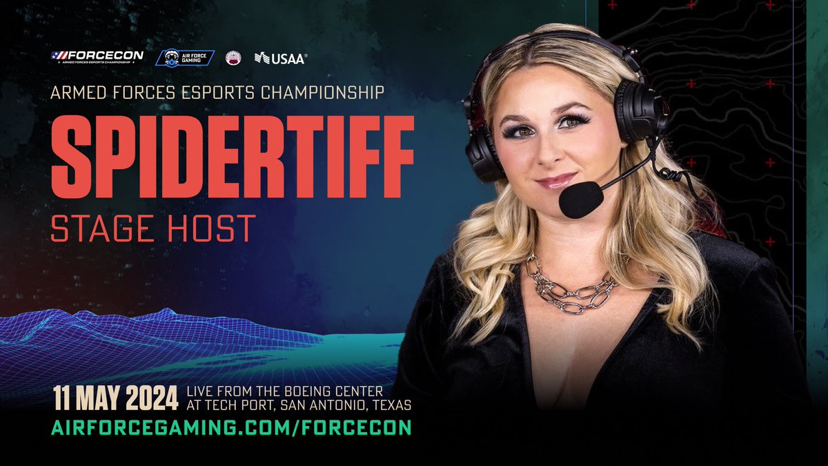 Excited to be heading to Texas to Host #FORCECON 🎙️ Get your free tickets now: airforcegaming.com/forcecon See you there 🫶