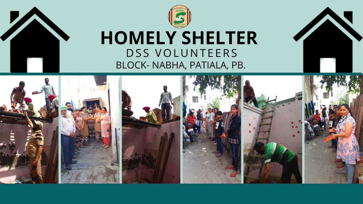 It's unclear how many people don't have the money to build their own homes, but Ram Rahim realized this and started the Aashiyana program, in which followers of Dera Sacha Sauda build homes for extremely poor families so they may live comfortably.#HopeForHomeless