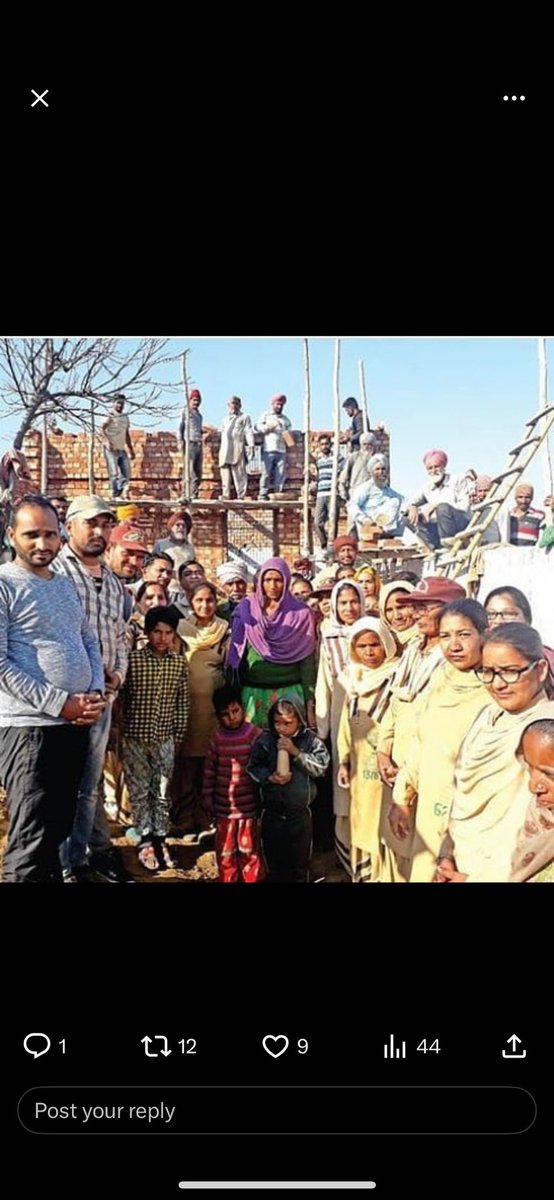 Those who are in need of a roof over their heads and face many difficulties while living on the streets, with the inspiration of Saint Gurmeet RamRahim Singh Ji Insan the followers of Dera Sacha Sauda provide  Houses 🏘️🏘️ to the families under 
#FreeHomesForNeedy
#HomeForHomeless