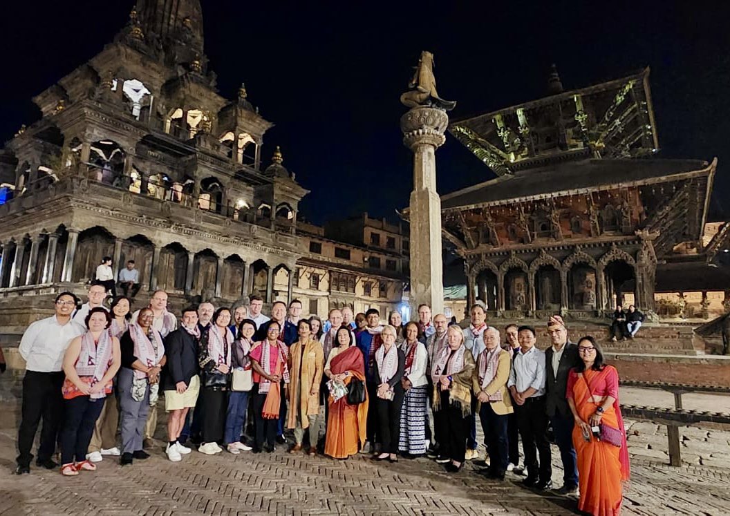 Impressive heritage in #Patan. Great to share this special moment with friends & colleagues from @UNDPasiapac. Many thanks to @Ayshaniee & @UNDPNepal team for hosting us and enabling us to feel the warmth & generosity of the Nepali people🇳🇵!