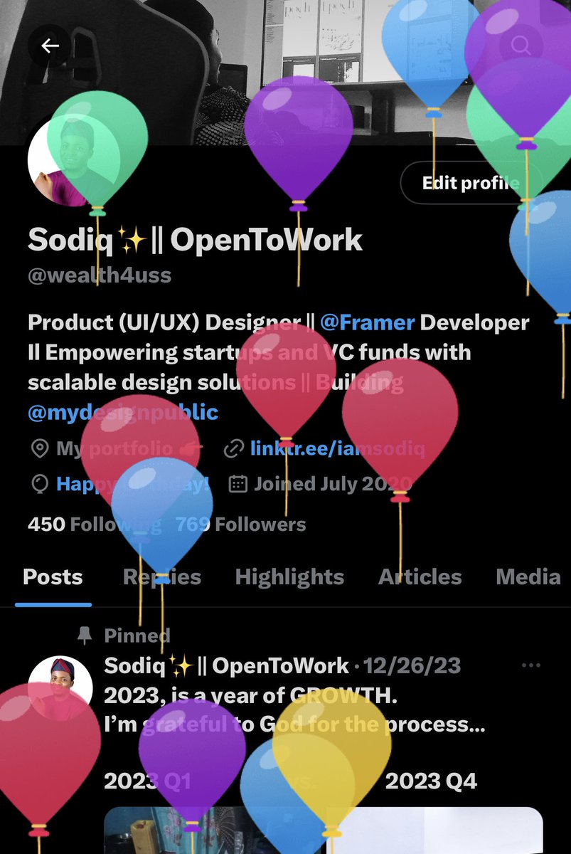 It’s my birthday! 🥳🎉