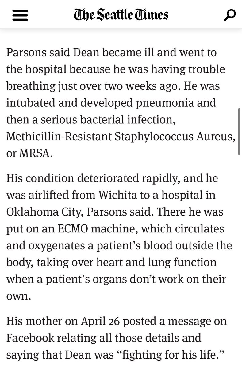 I’m gonna be that guy and just say pls don’t tell me prevention against respiratory and hospital-acquired infections don’t matter anymore, ok