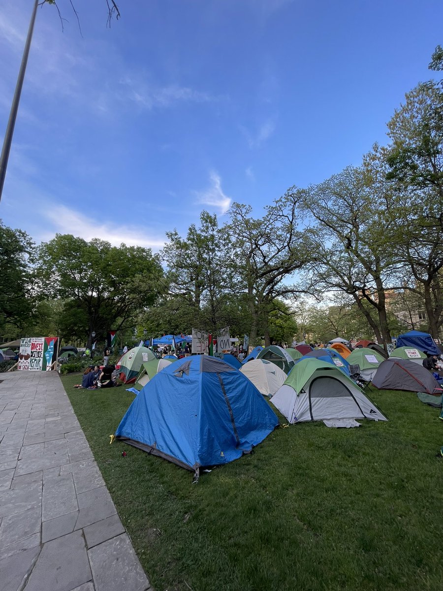 uchicago encampment day 3 🇵🇸