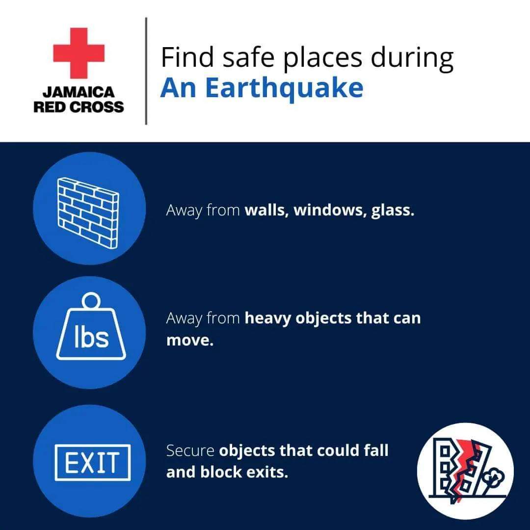 Did you feel the earthquake? 👀 Do you remember what to do during an #earthquake? Remember DCH - drop, cover, hold on. Find safe places during an earthquake. Stay away from walls, windows, glass & heavy objects that can move. #EarthquakeAwareness