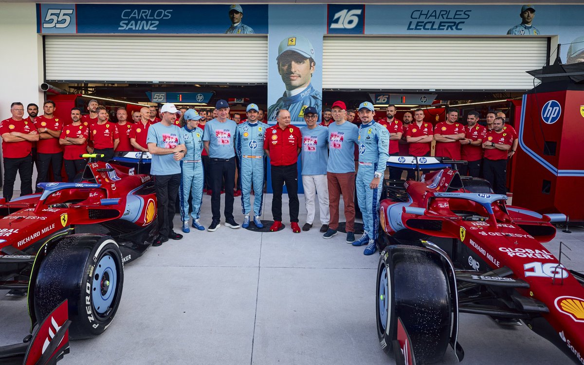 Just realized the halos on both cars are in inverted colours... because the livery wasn't 'snazzy' enough already? 😬😄 #F1