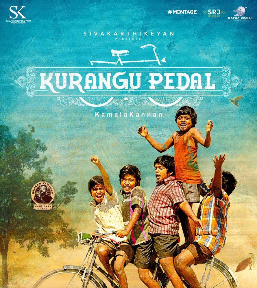 #KuranguPedal Almost every kid’s first achievement is successfully riding a cycle. The kids in the movie have delivered it. Congratulations @SKProdOffl @KalaiArasu_ @Siva_Kartikeyan for picking this movie 🏅