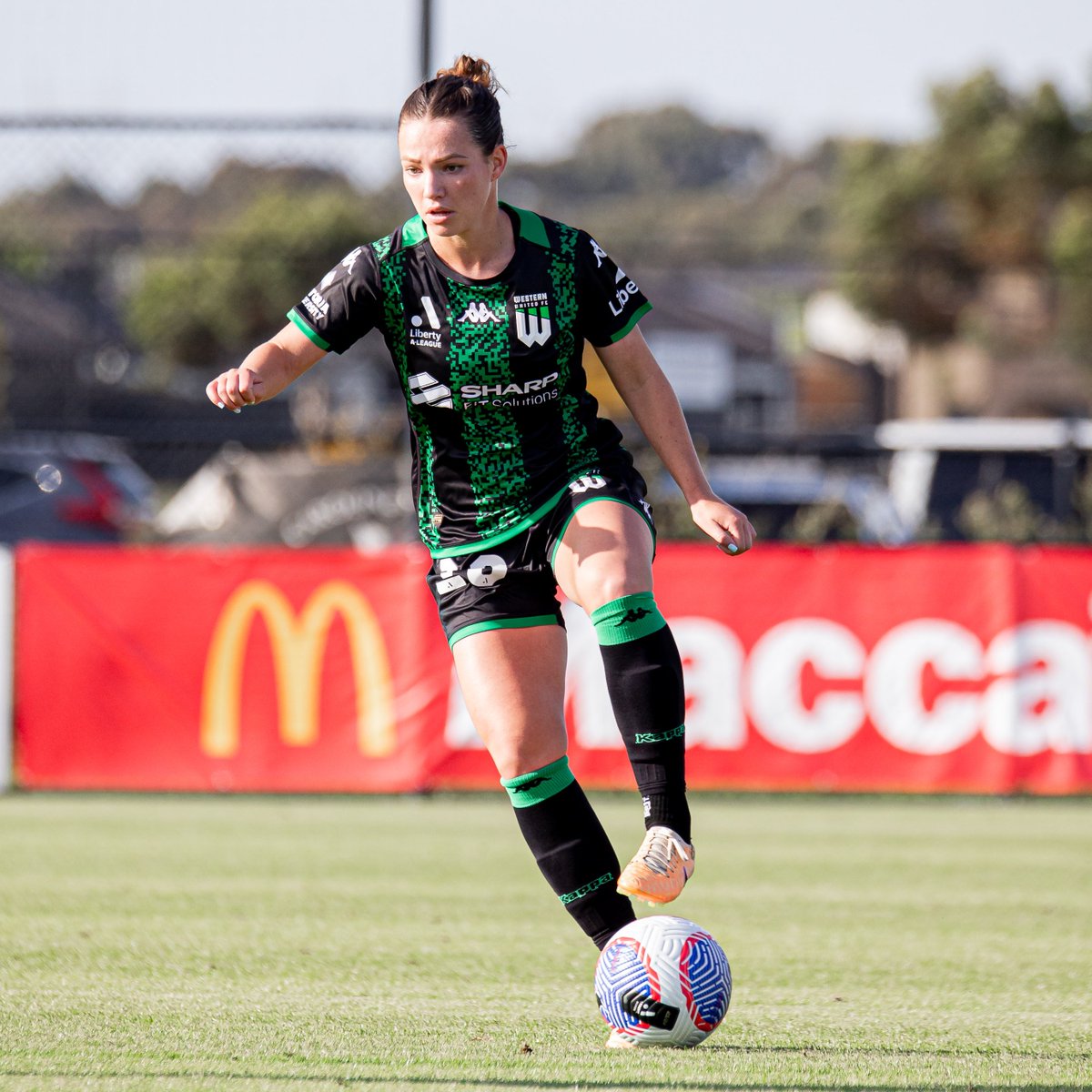 A big congratulations to Grace Maher, who was named on the bench in the @thepfa Team of the Season 👏 Worthy recognition for an outstanding season 💚🖤