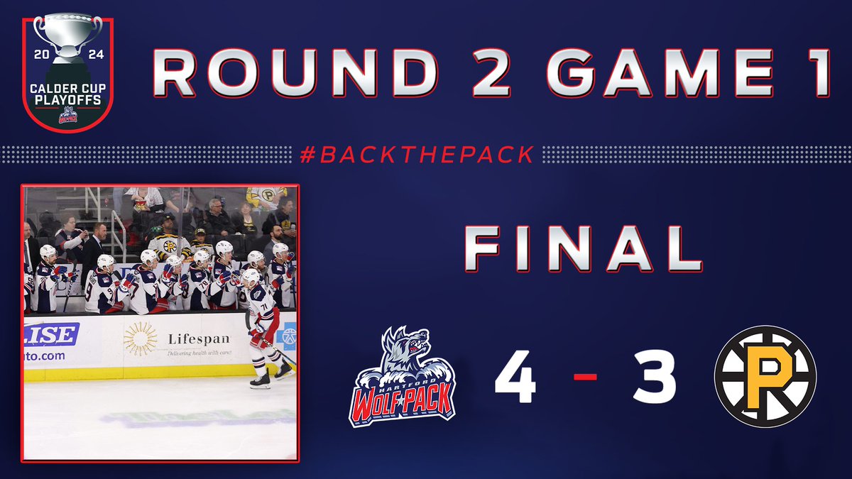 ROUND TWO.
GAME ONE.
GAME WON.

#BackThePack