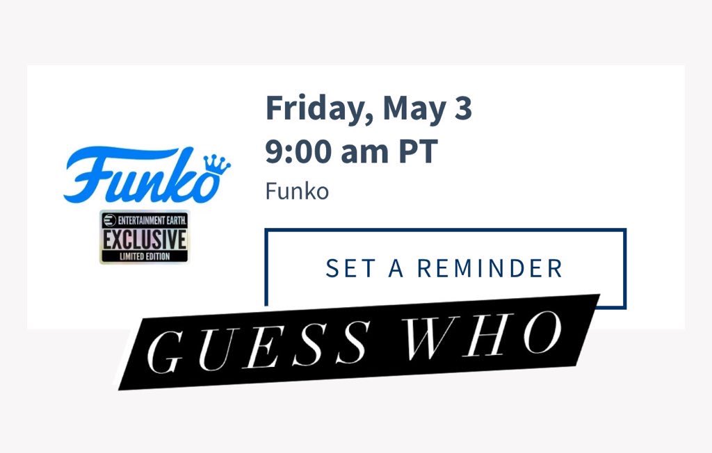 Who could it be? Star Wars? Brand new exclusive Funko POP! Dropping on Friday at 9AM PT! Stay tuned to the drop link below ~ Linky ~ fnkpp.com/Drop #Ad #FPN #FunkoPOPNews #Funko #POP #POPVinyl #FunkoPOP #FunkoSoda