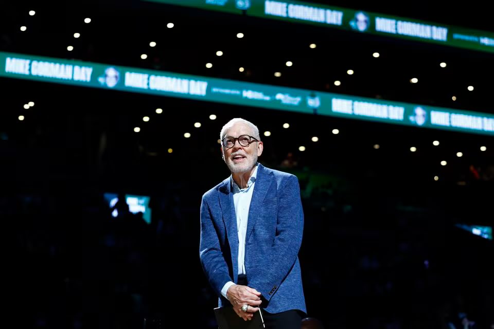 Thank you for everything, Mike Gorman. Love, Celtics Nation