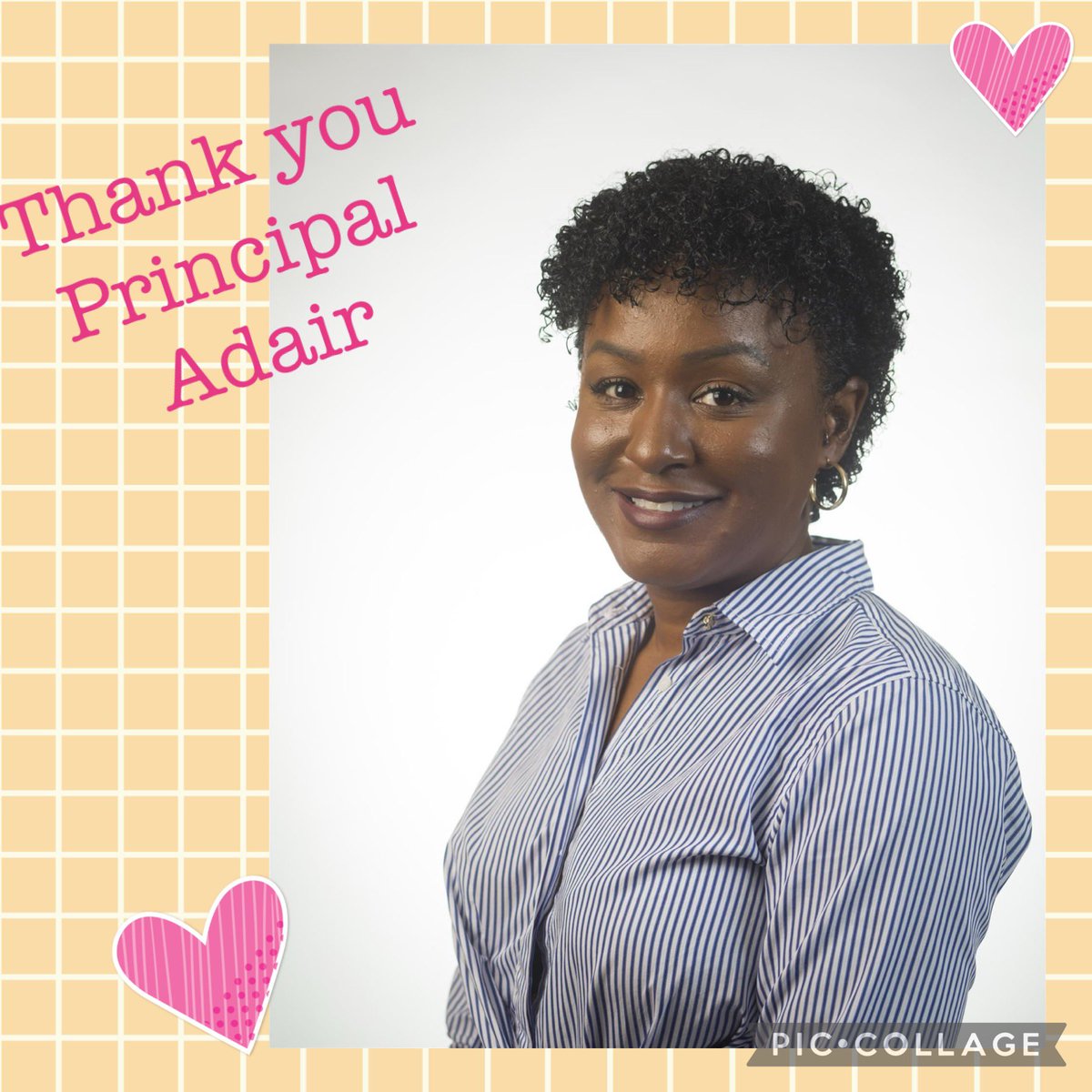 We can’t let the day pass without giving a shout out to our very own principal, Ms. Adair. We appreciate everything you do for the Eagles of Harlean Beal! <a href="/CortezLupe1/">Guadalupe Cortez </a>
