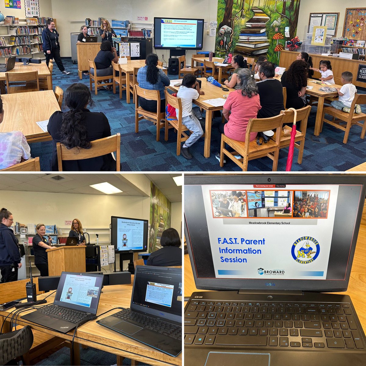 Thank you to the @MBE_Eagles parents that attended our FAST Testing Parent Information Session today. Thrilled so many attended in person & virtually through @MicrosoftTeams. Appreciate Coaches Hanfling, Held & Guilbee-Cruz (and Jake) collaborating on the presentation. @FACE_BCPS