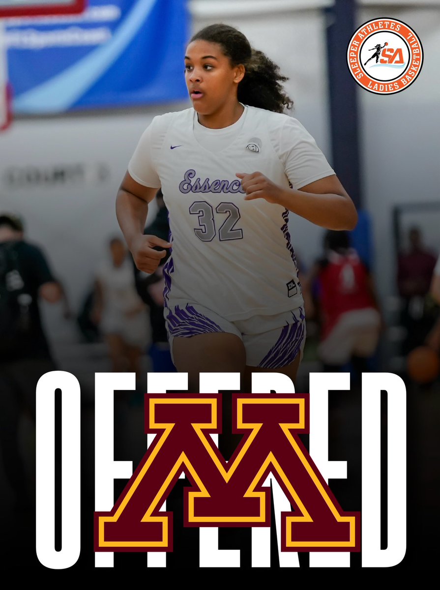 Sleeper Athletes Ladies Basketball (@sathleteslbb) on Twitter photo #Thompson HS (AL) & <a href="/EssenceGirlsBB/">Essence Girls Basketball</a> 2027 C Jayla Forbes (<a href="/JaylaForbes2027/">Jayla Forbes</a>) receives offer from the #Minnesota #Gophers
<a href="/CoachDawnP/">Dawn Plitzuweit</a> <a href="/CoachJeschke/">Jason A. Jeschke</a> <a href="/CoachAaronHorn/">Aaron Horn</a> <a href="/Earl44Ariel/">Ariel Braker</a> <a href="/GopherWBB/">Minnesota Women's Basketball</a> #Thompson HS (AL) & <a href="/EssenceGirlsBB/">Essence Girls Basketball</a> 2027 C Jayla Forbes (<a href="/JaylaForbes2027/">Jayla Forbes</a>) receives offer from the #Minnesota #Gophers
<a href="/CoachDawnP/">Dawn Plitzuweit</a> <a href="/CoachJeschke/">Jason A. Jeschke</a> <a href="/CoachAaronHorn/">Aaron Horn</a> <a href="/Earl44Ariel/">Ariel Braker</a> <a href="/GopherWBB/">Minnesota Women's Basketball</a>