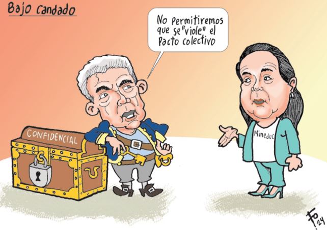 #EnClaveDeFo ✏️ | El genial Fo nos presenta este jueves la caricatura titulada: “Bajo candado”.