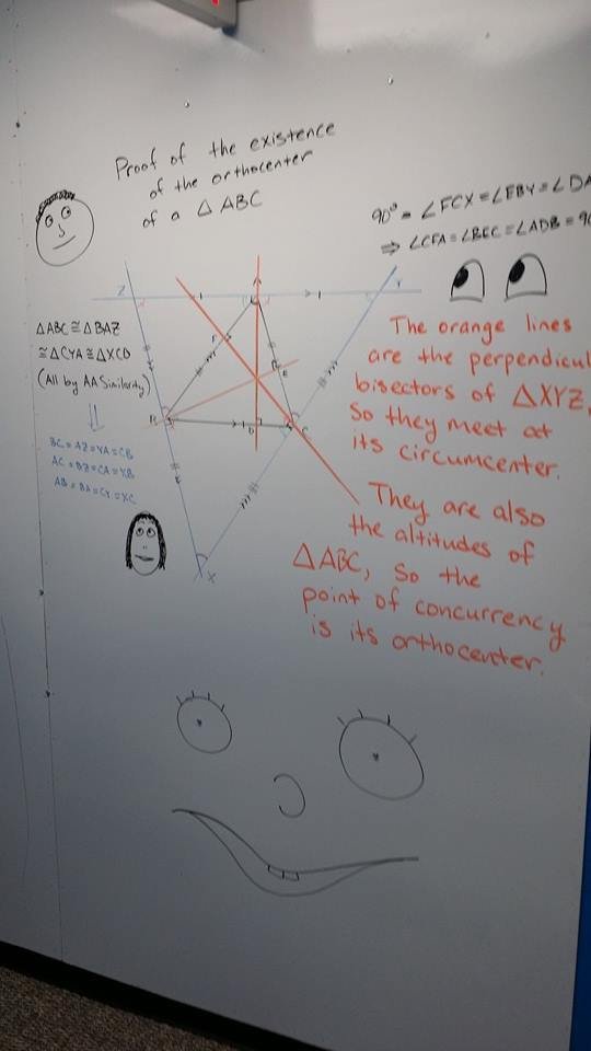 EduEngineer's tweet image. Do not teach results. Teach motivations that lead to results. (Yes, this is from my old classroom.) #orthocenter