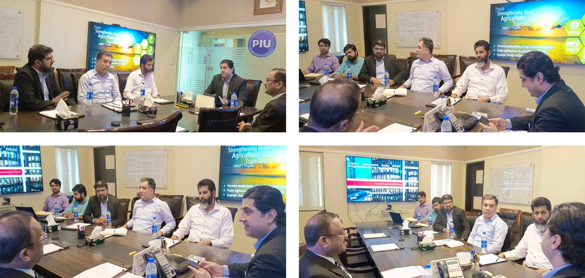 eodbpunjab's tweet photo. A progress review meeting was held at Program Implementation Unit - Planning & Development Board, Punjab on #InternalAudit and #ImpactAssessment of #WorldBank funded #PrideProgram. M/S A. F. Ferguson ( @AFFCO_PK ) shared the progress on both assignments and deliberated on the way forward to ensure timely completion of deliverables.
The meeting was chaired by Mr. Ali Jalal, Program Director, Program Implementation Unit - P&D Board ( @eodbpunjab ), and attended by Dr. Shahid Adil, Public Sector Specialist PSU, @Pride_GoPb Mr. Hammad Ali, Partner, Mr. Aleem Zubair and Mr. Saad Ali from A. F. Ferguson & Co. ( @AFFCO_PK )