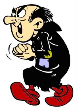 #31ChallengeBDMC #Jour1
Qui est le méchant le plus iconique de la BD ?

Gargamel. Et heureusement il est aussi idiot que méchant, du coup pas trop dangereux.