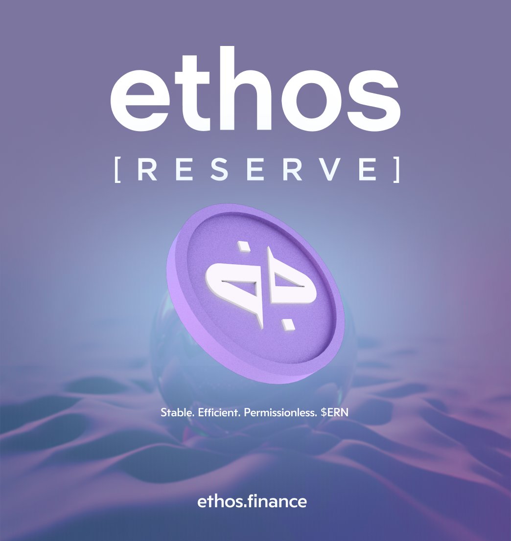 Time for a reintroduction..

The name is Ethos Reserve—a decentralized lending protocol on the Optimism network.

With Ethos Reserve you can leverage your Bitcoin (BTC), Ethereum (ETH) or wrapped staked ETH (wstETH) for interest-free loans. Loans paid in Ethos Reserve Notes